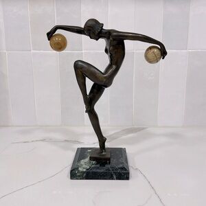 Art Deco Style Sculpture by Maurice Denis for Max Le Verrier (Manufacturer).